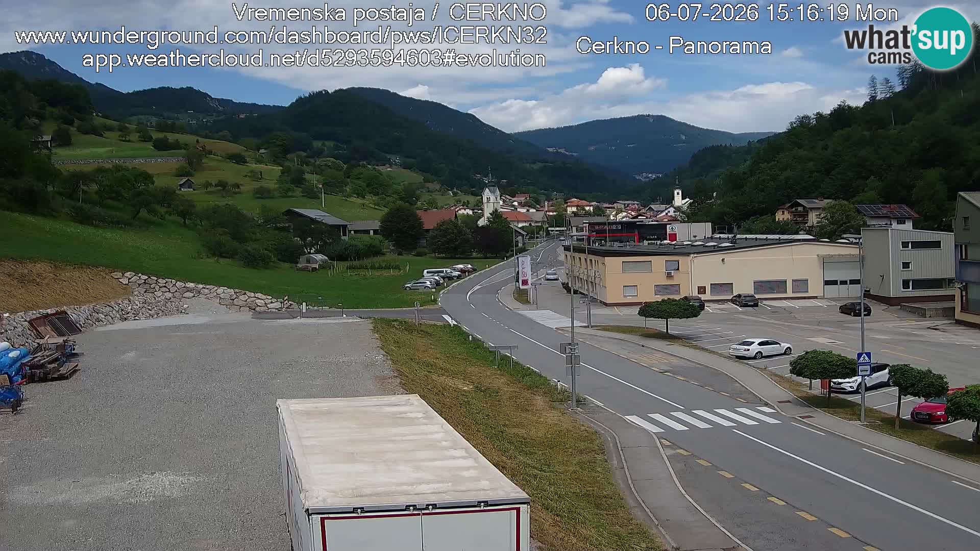 Cerkno vhod v mesto
