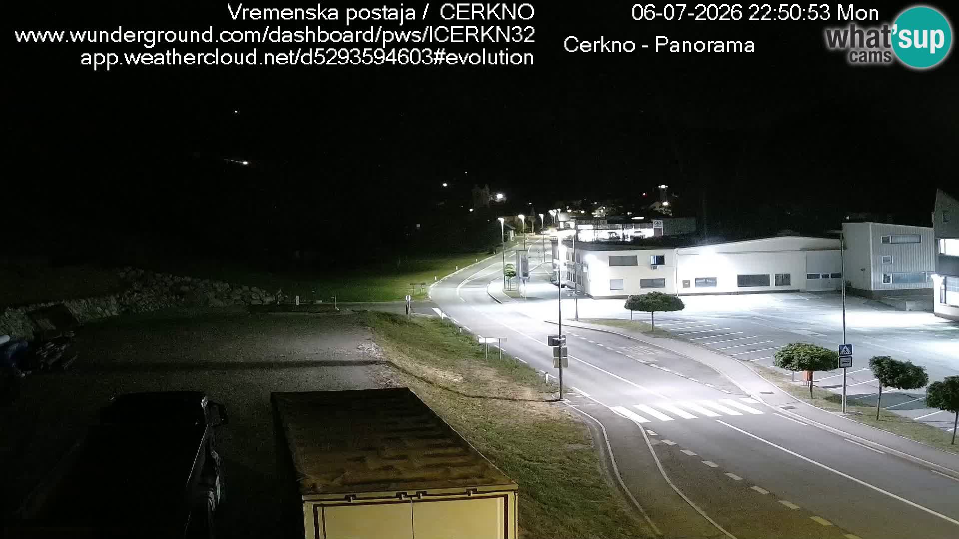 Cerkno ulaz u grad – Kamera uživo