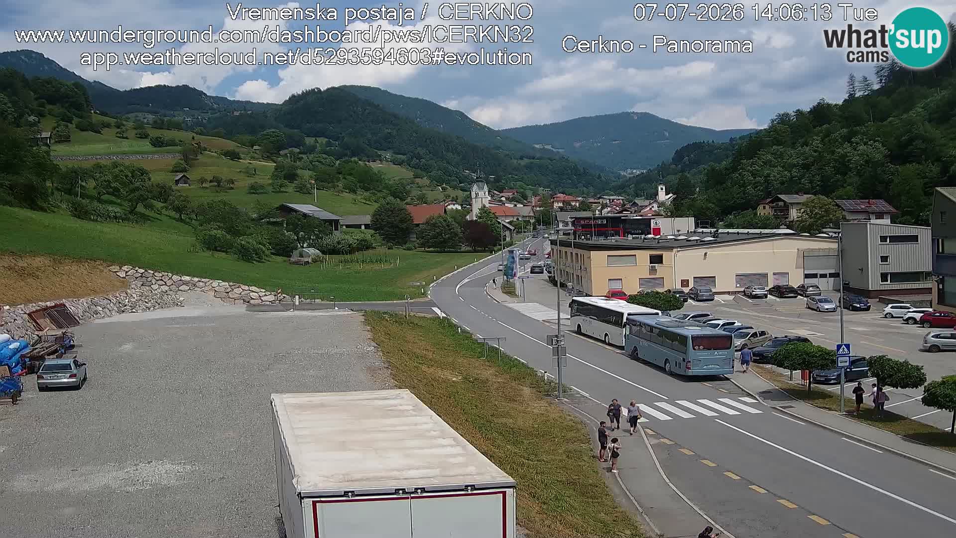 Cerkno vhod v mesto