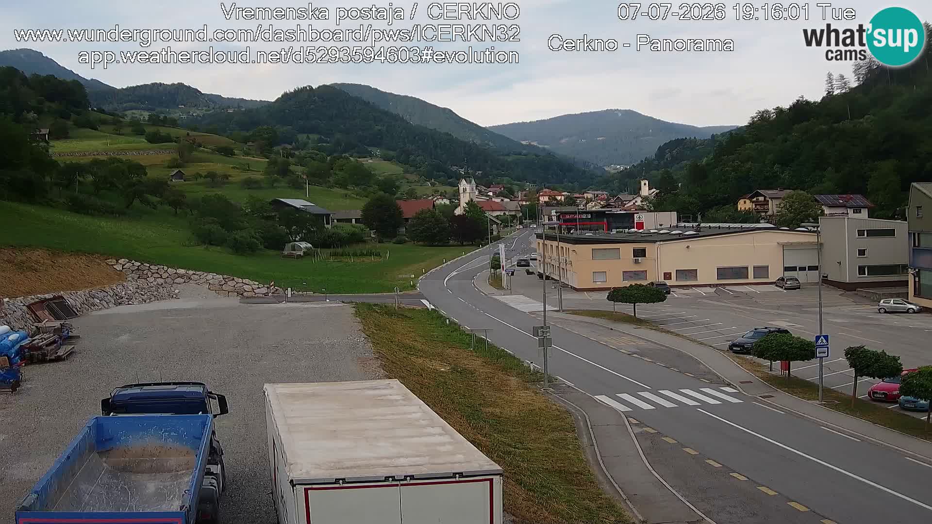 Cerkno vhod v mesto