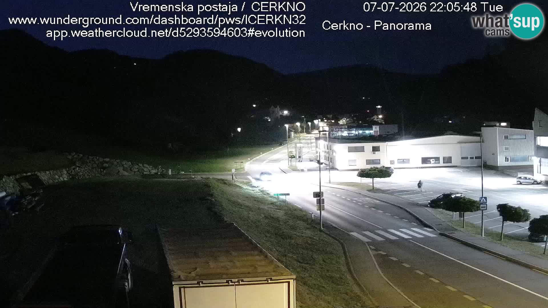Cerkno Stadteingang Live-Webcam