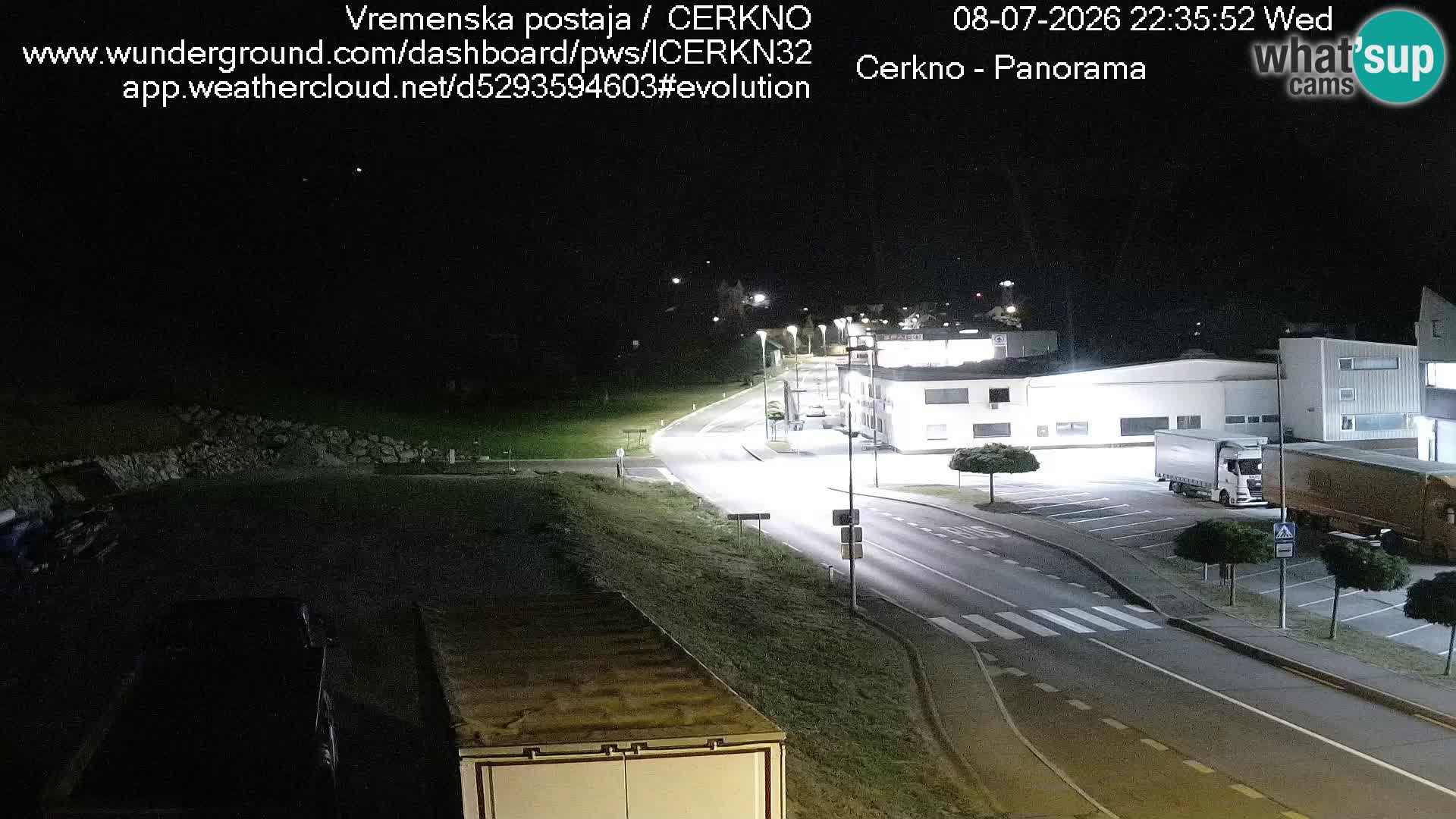Cerkno Stadteingang Live-Webcam