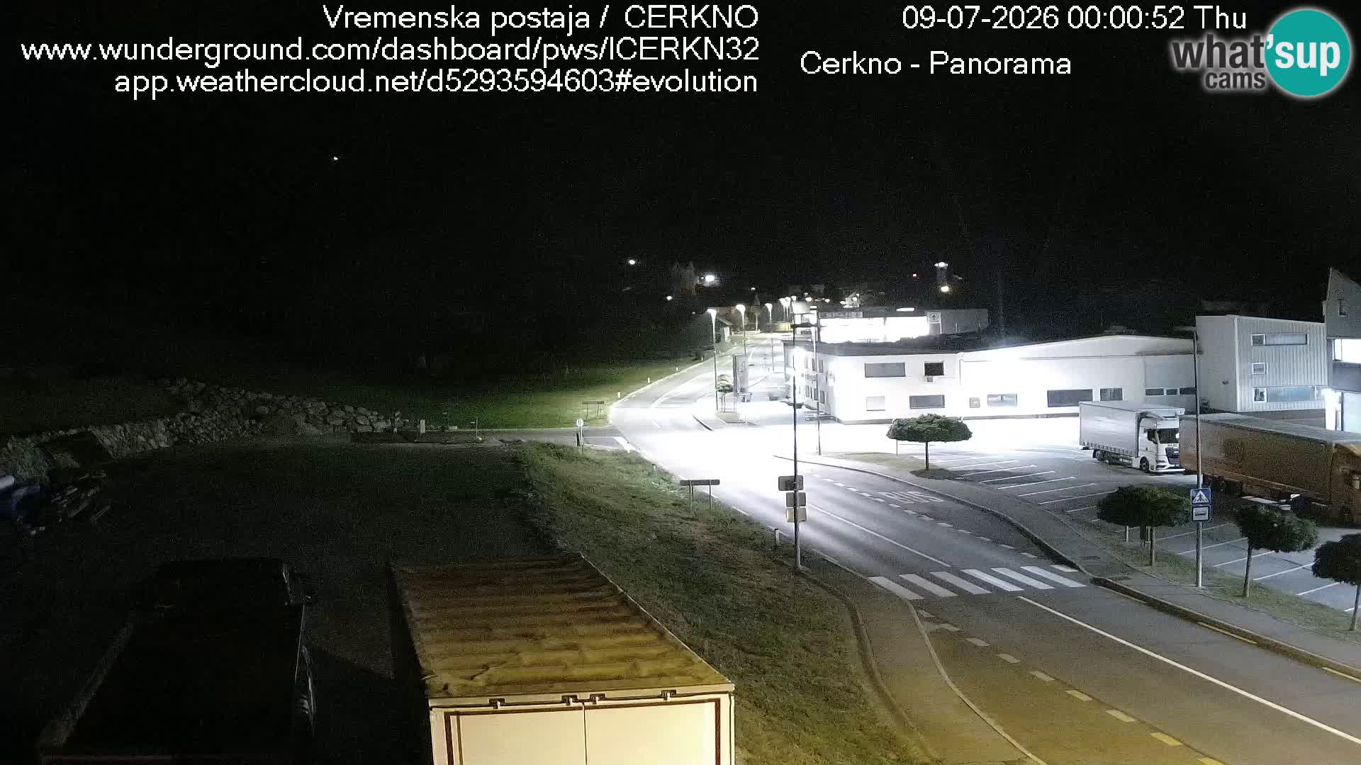 Webcam Ingresso Città di Cerkno