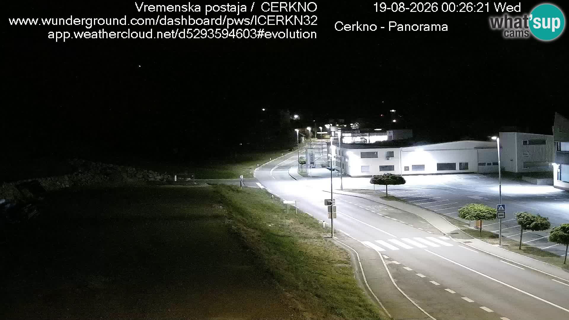 Cerkno Stadteingang Live-Webcam
