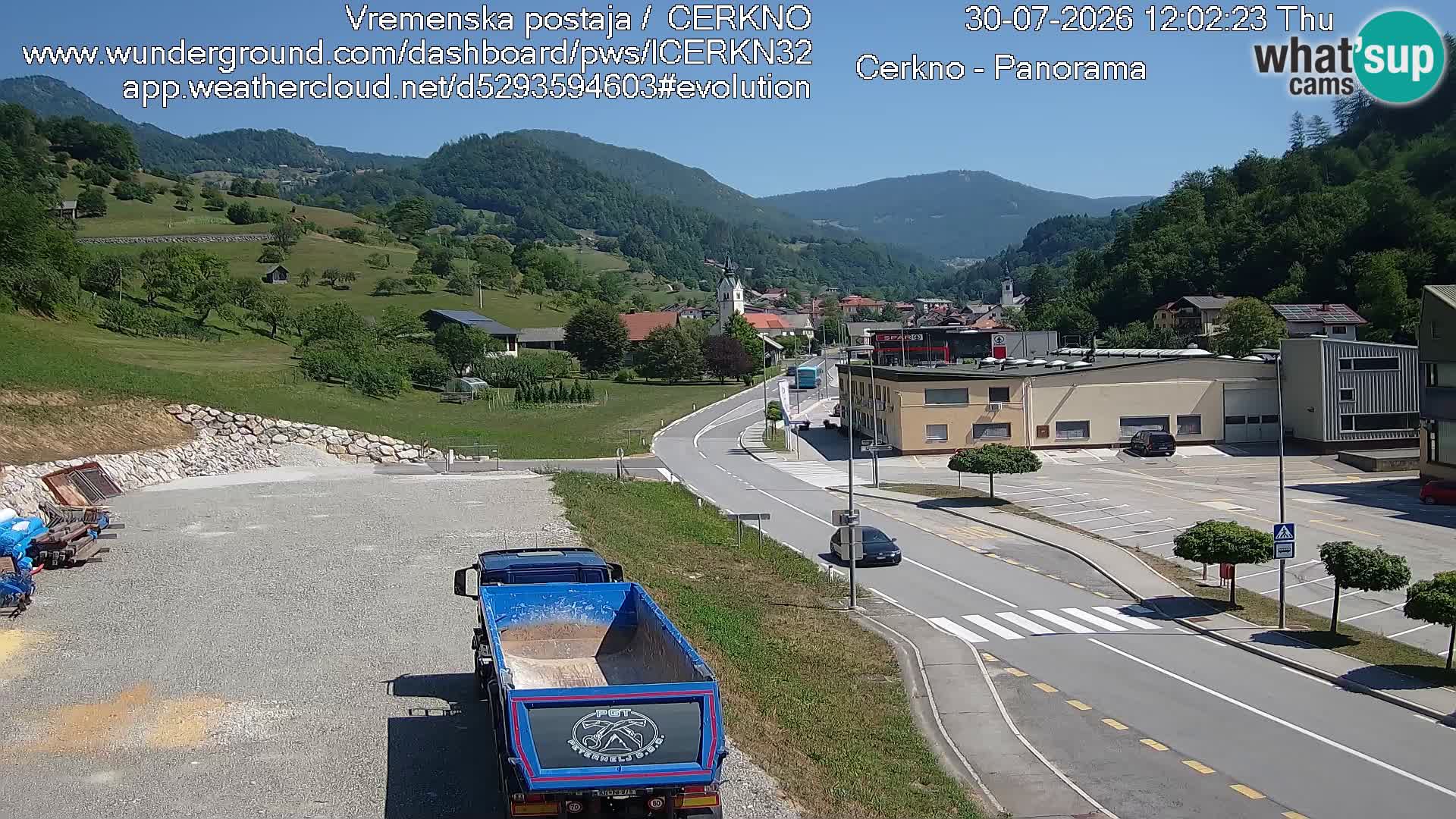 Cerkno vhod v mesto