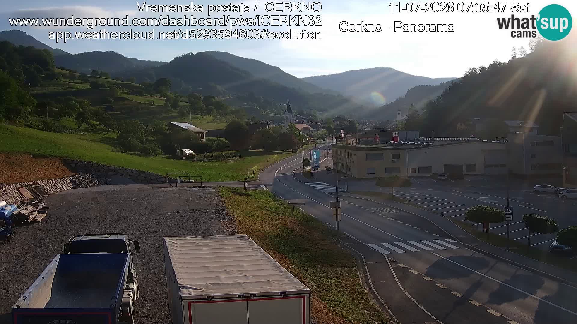 Cerkno vhod v mesto