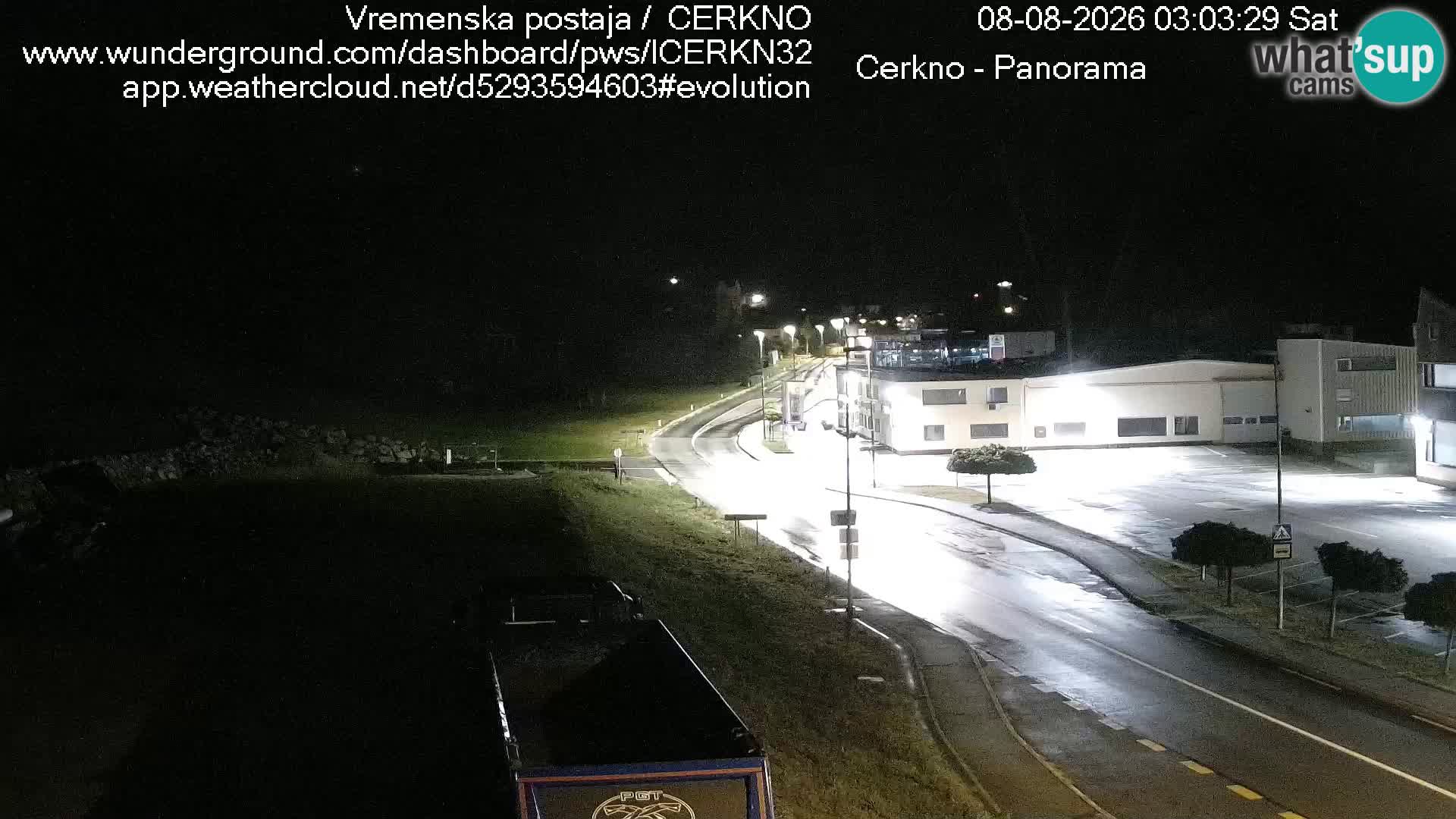 Cerkno ulaz u grad – Kamera uživo