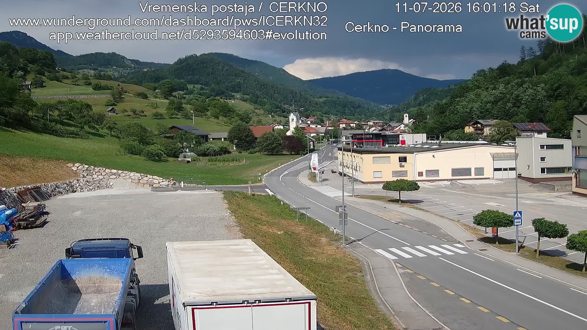 Cerkno vhod v mesto