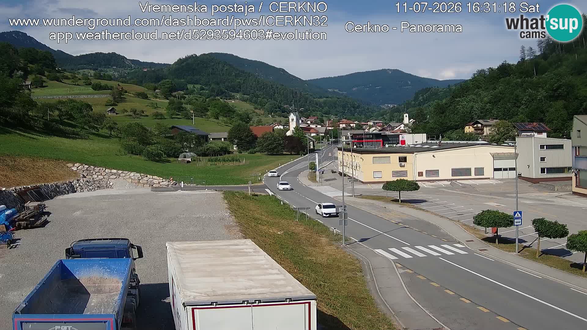 Cerkno vhod v mesto