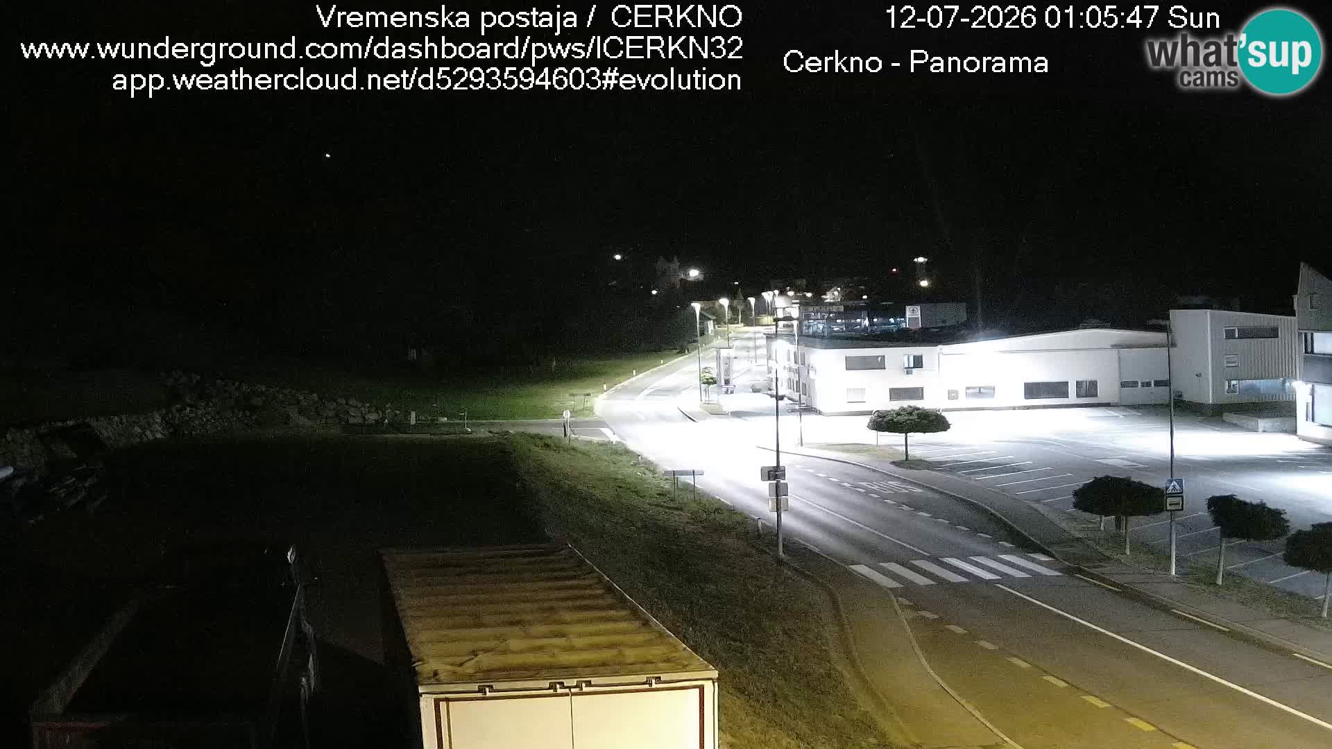 Cerkno ulaz u grad – Kamera uživo