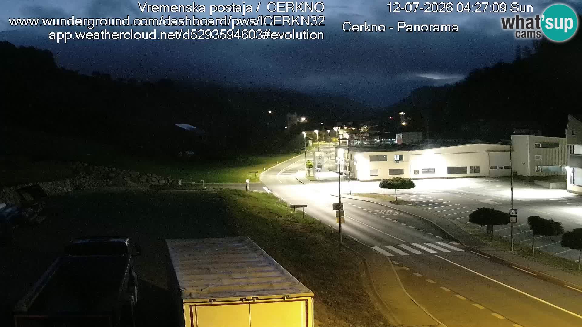 Webcam Ingresso Città di Cerkno