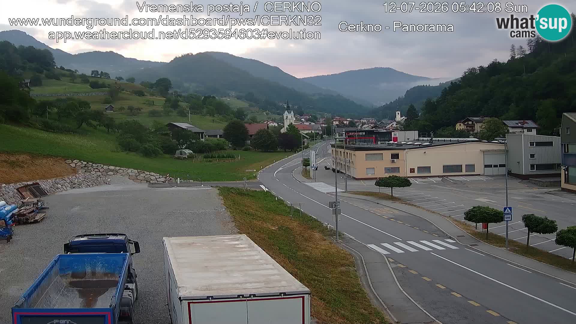 Webcam Ingresso Città di Cerkno