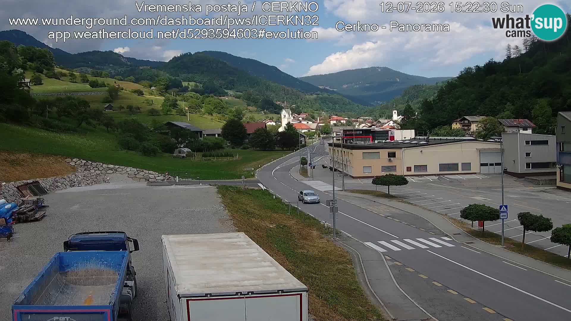 Cerkno vhod v mesto