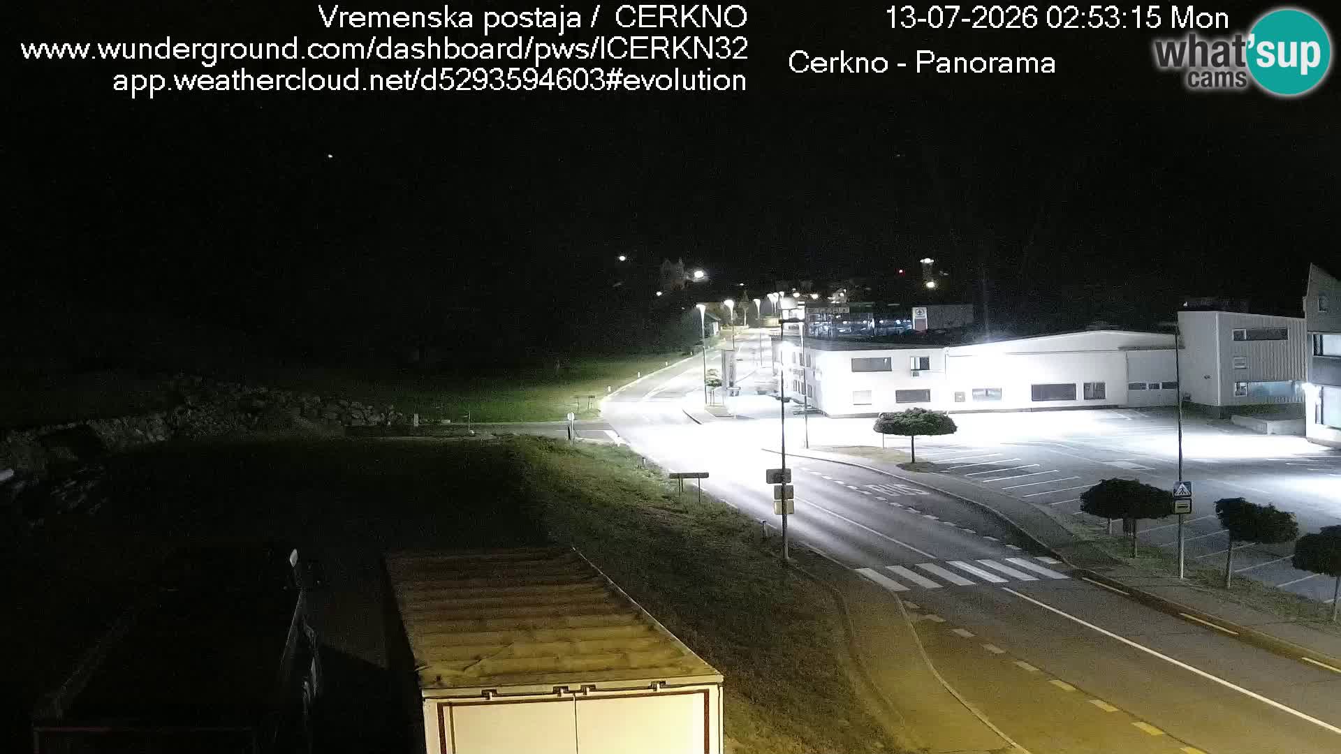 Cerkno ulaz u grad – Kamera uživo