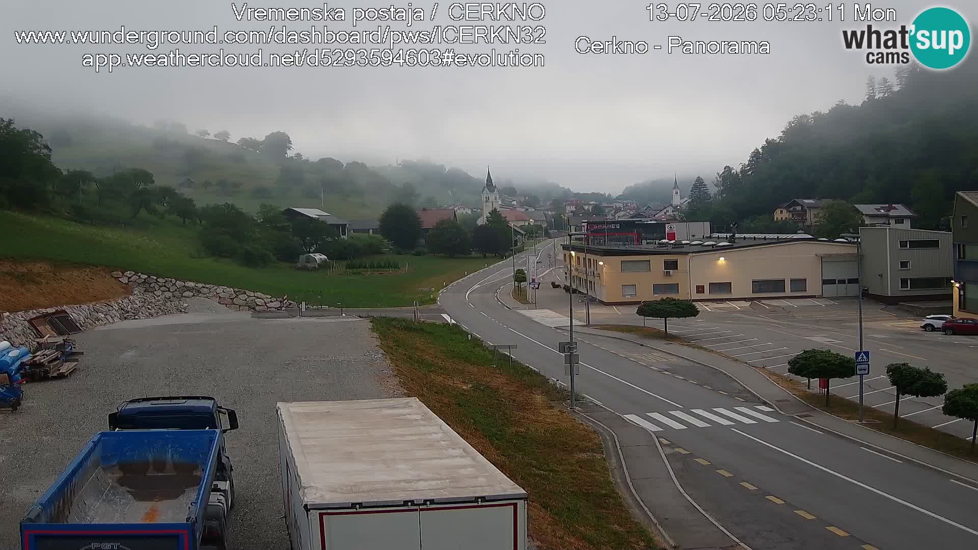 Webcam Ingresso Città di Cerkno