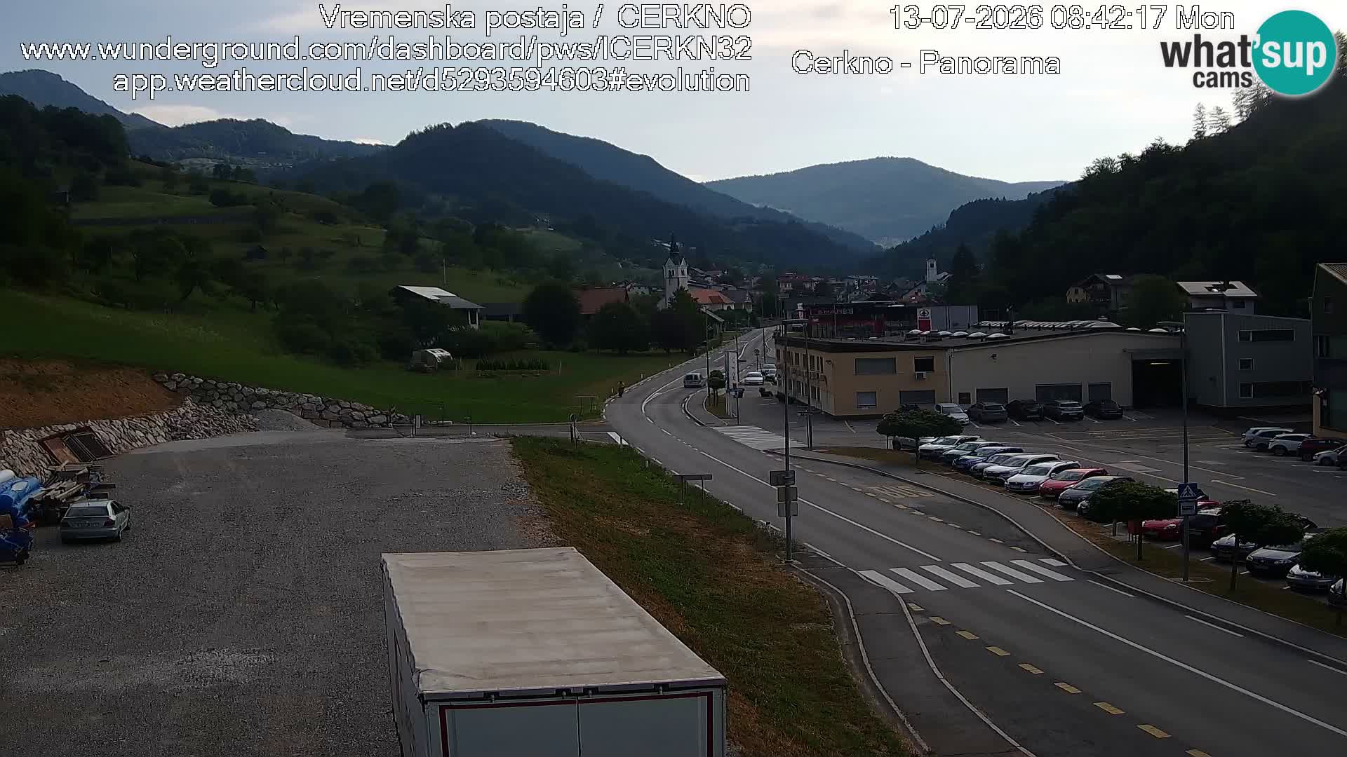 Webcam Ingresso Città di Cerkno