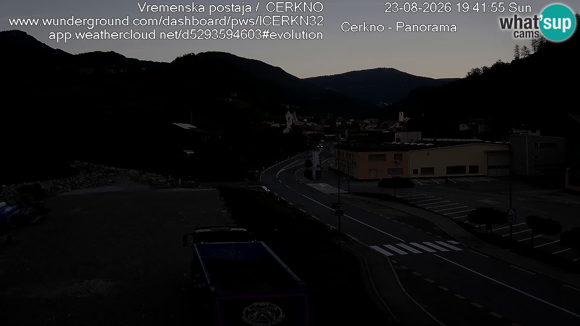 Cerkno Stadteingang Live-Webcam