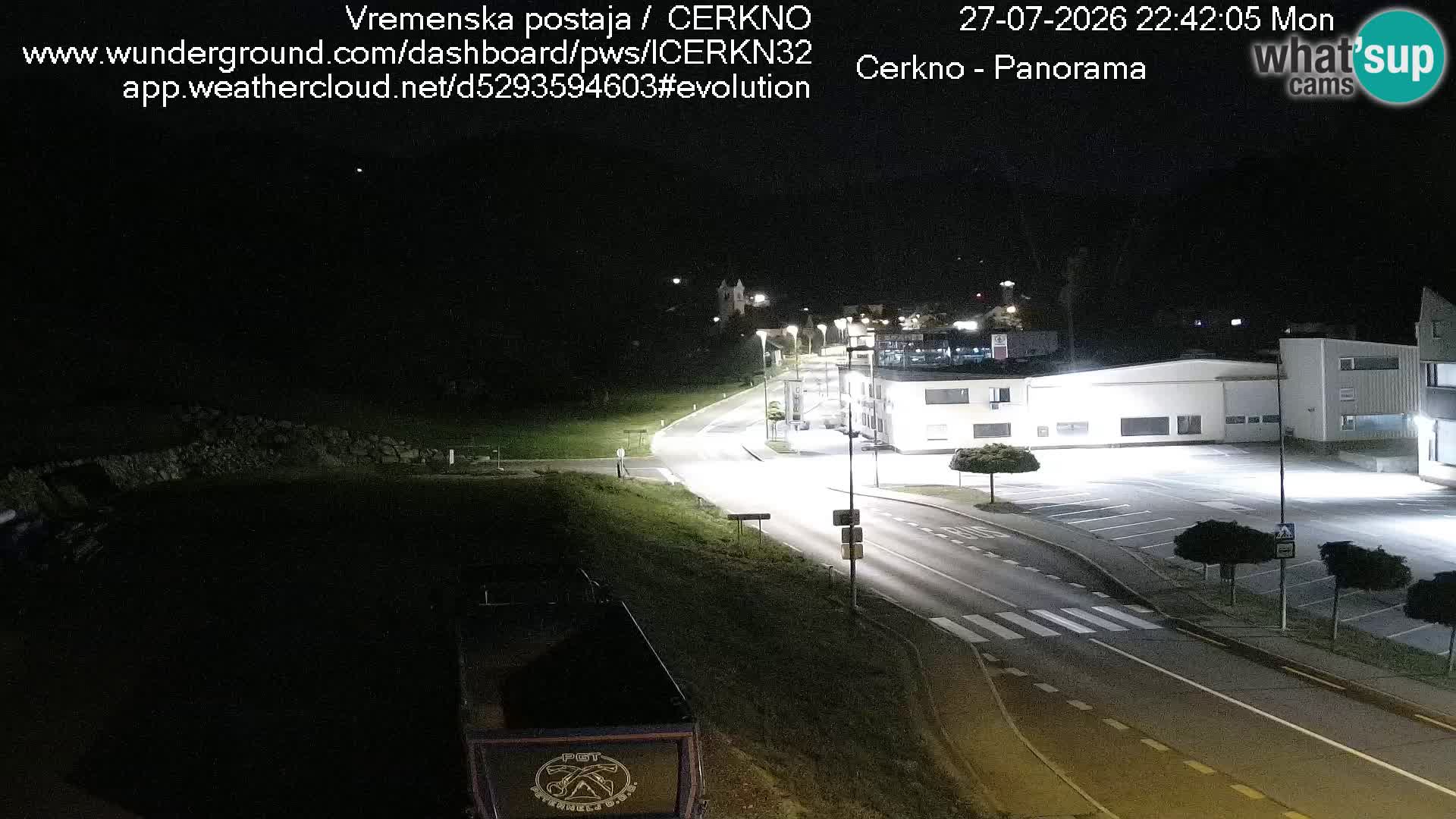 Cerkno Stadteingang Live-Webcam