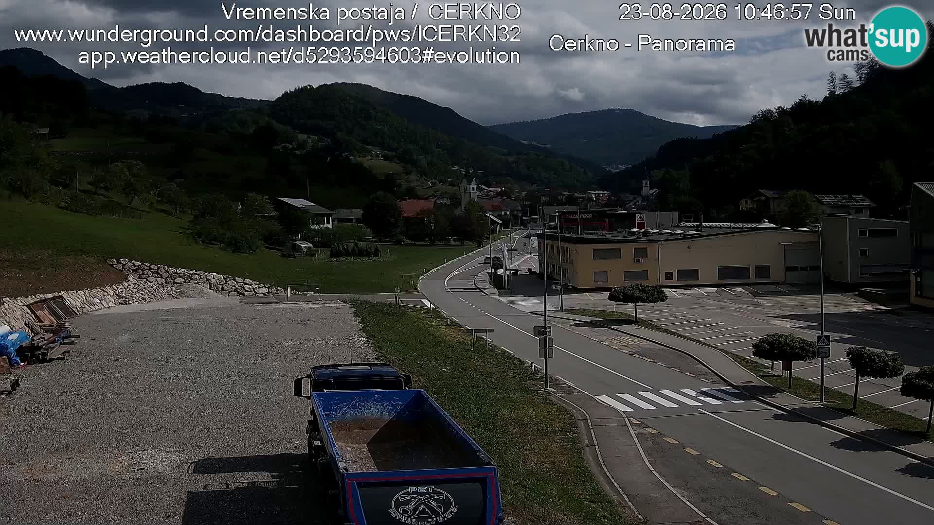 Cerkno Stadteingang Live-Webcam