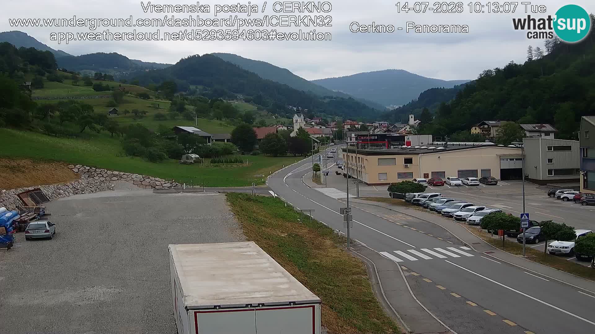Cerkno vhod v mesto