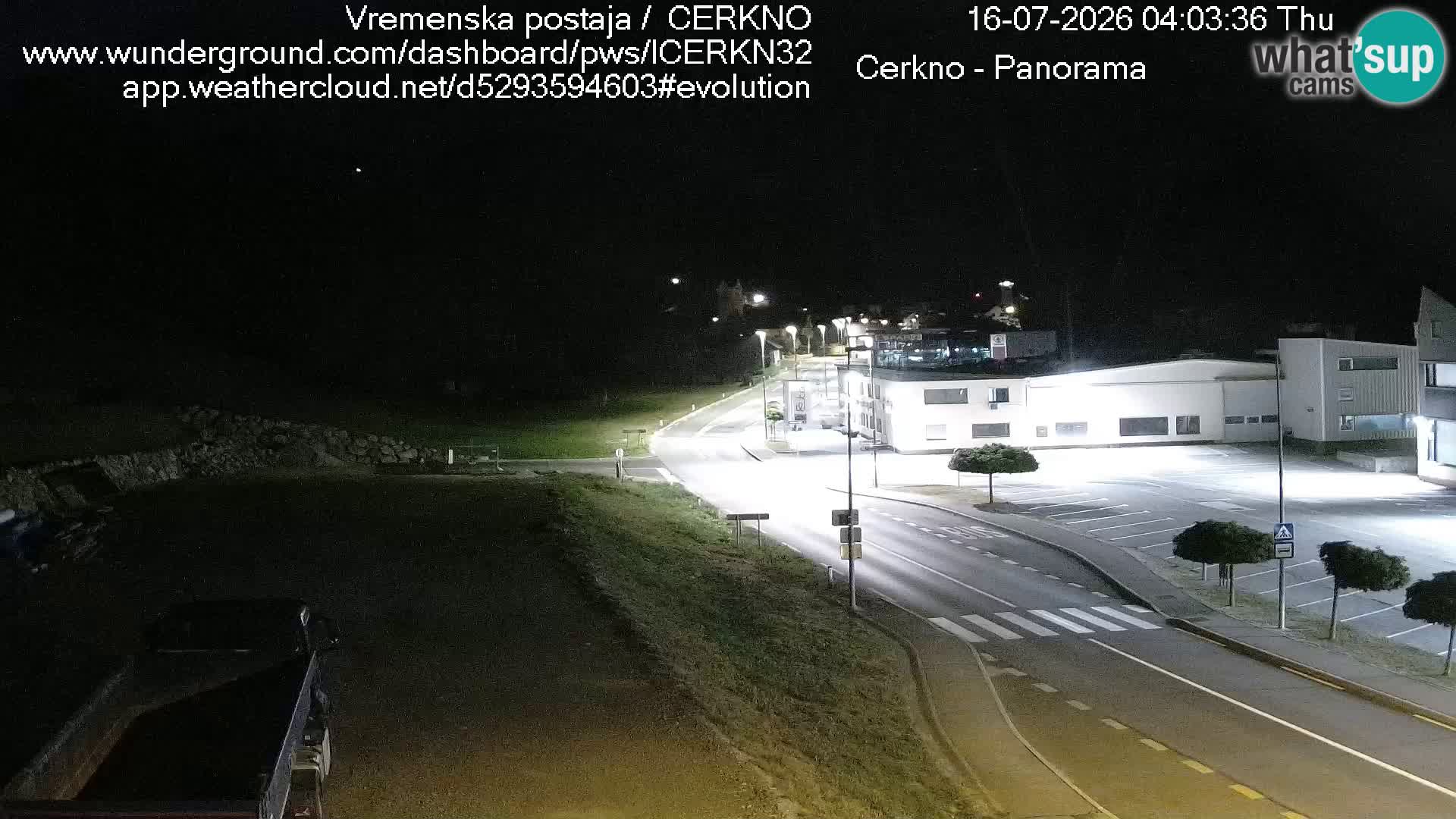 Cerkno Stadteingang Live-Webcam