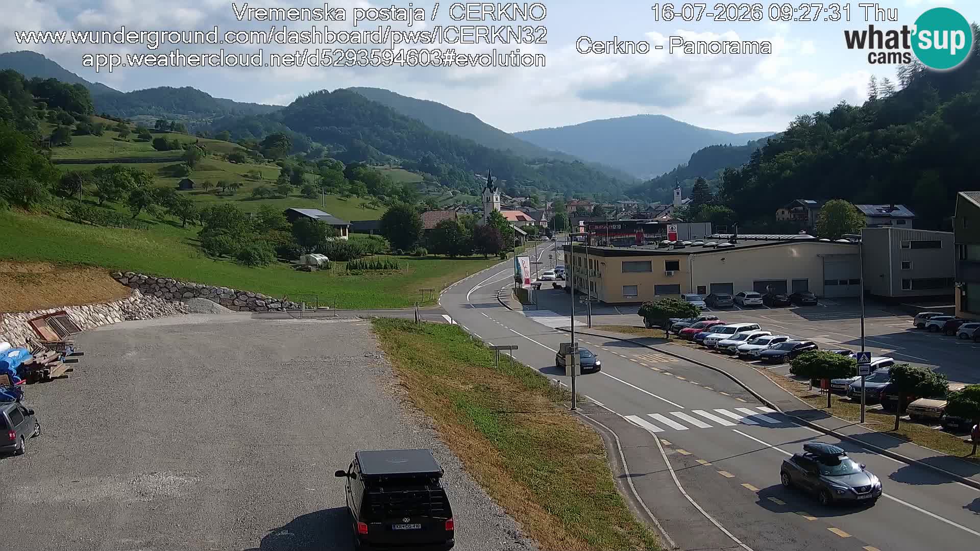 Cerkno vhod v mesto