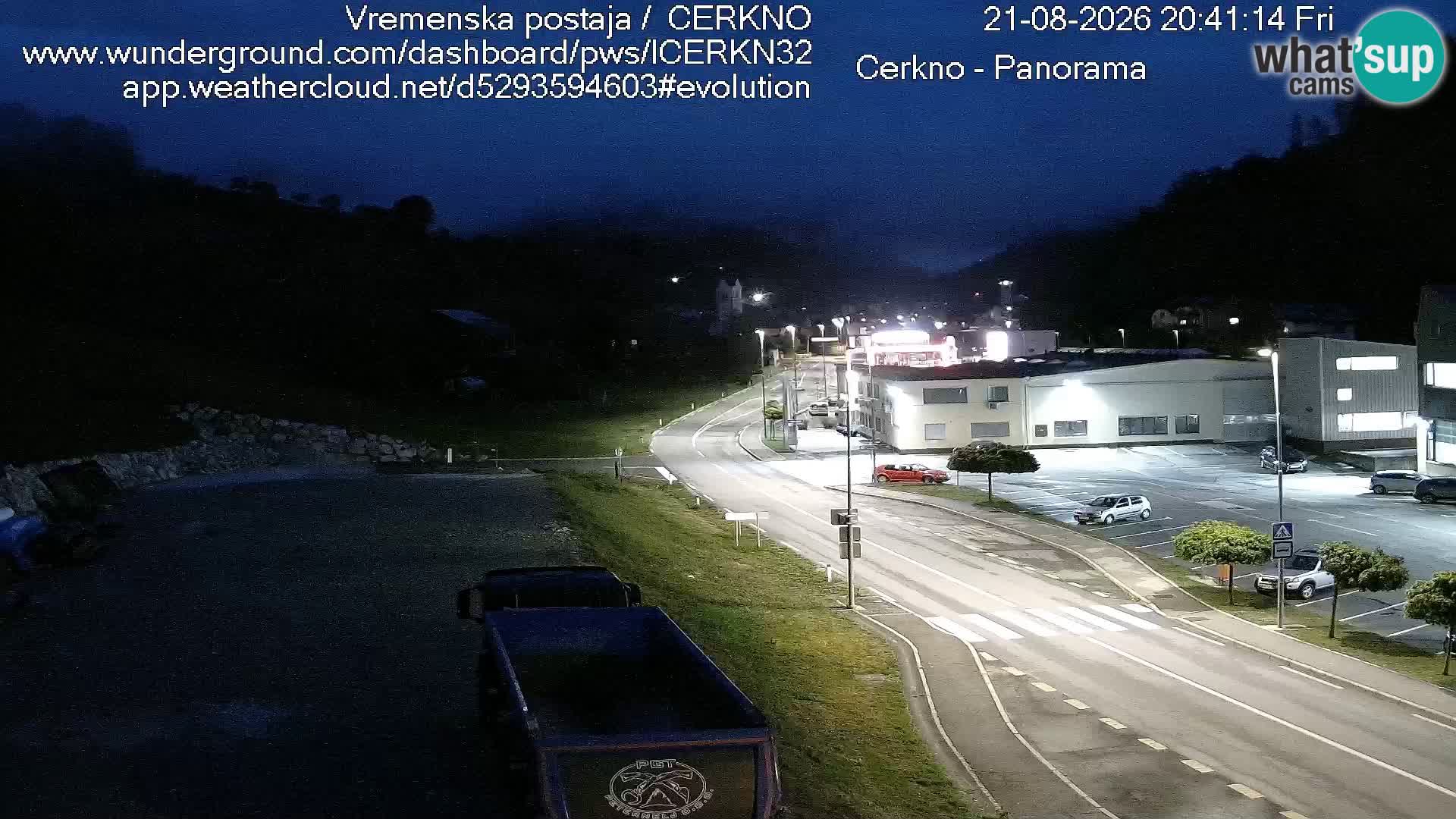 Webcam Ingresso Città di Cerkno