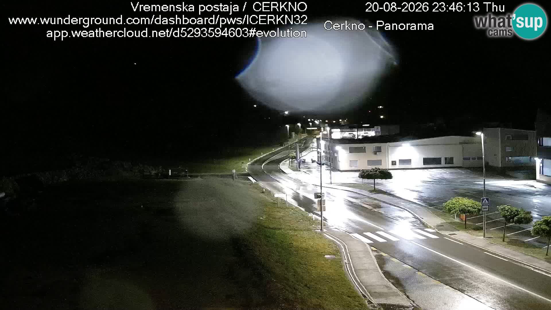 Cerkno ulaz u grad – Kamera uživo