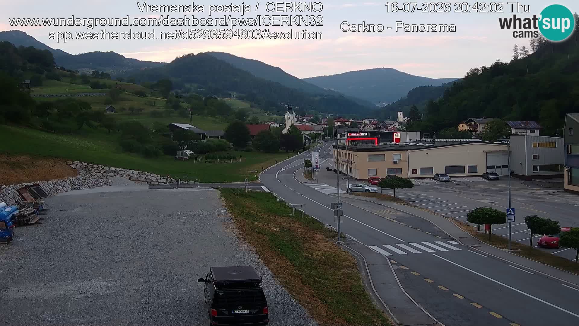 Cerkno vhod v mesto
