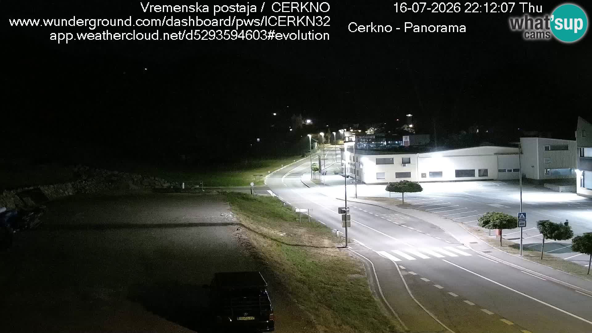 Cerkno ulaz u grad – Kamera uživo