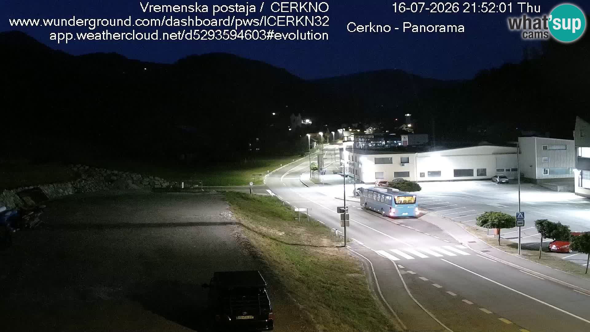 Cerkno ulaz u grad – Kamera uživo