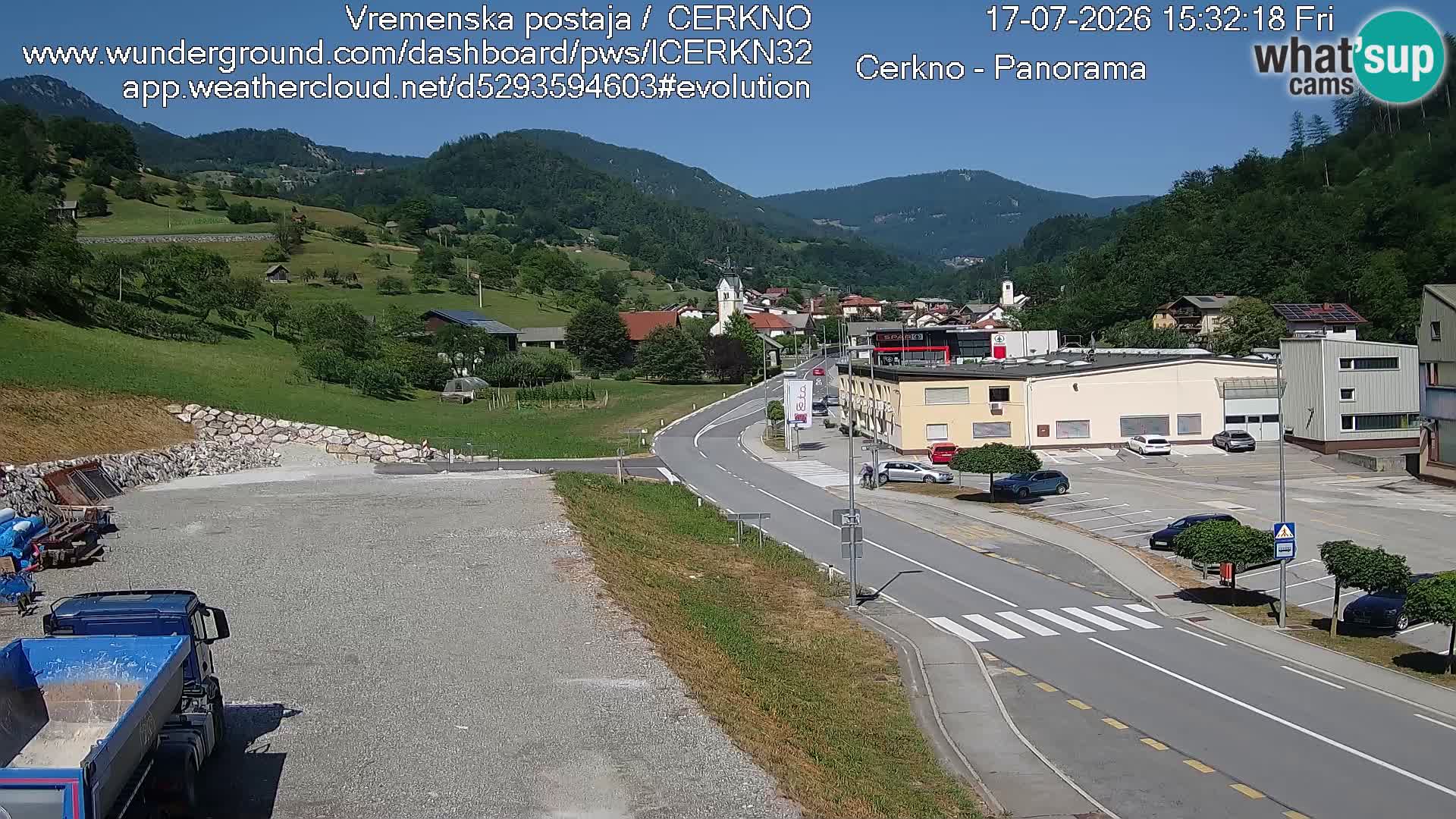 Cerkno vhod v mesto