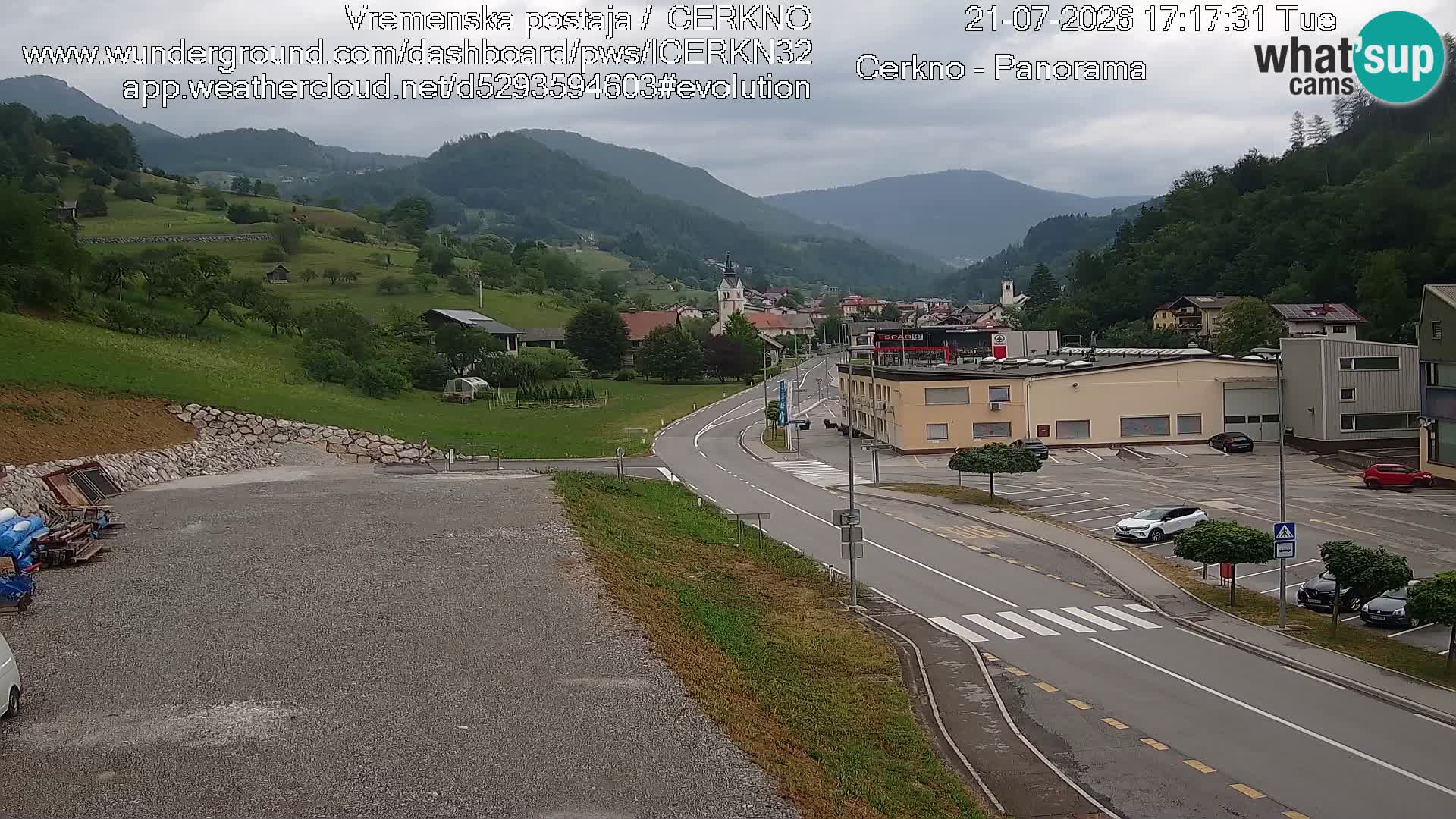 Cerkno vhod v mesto