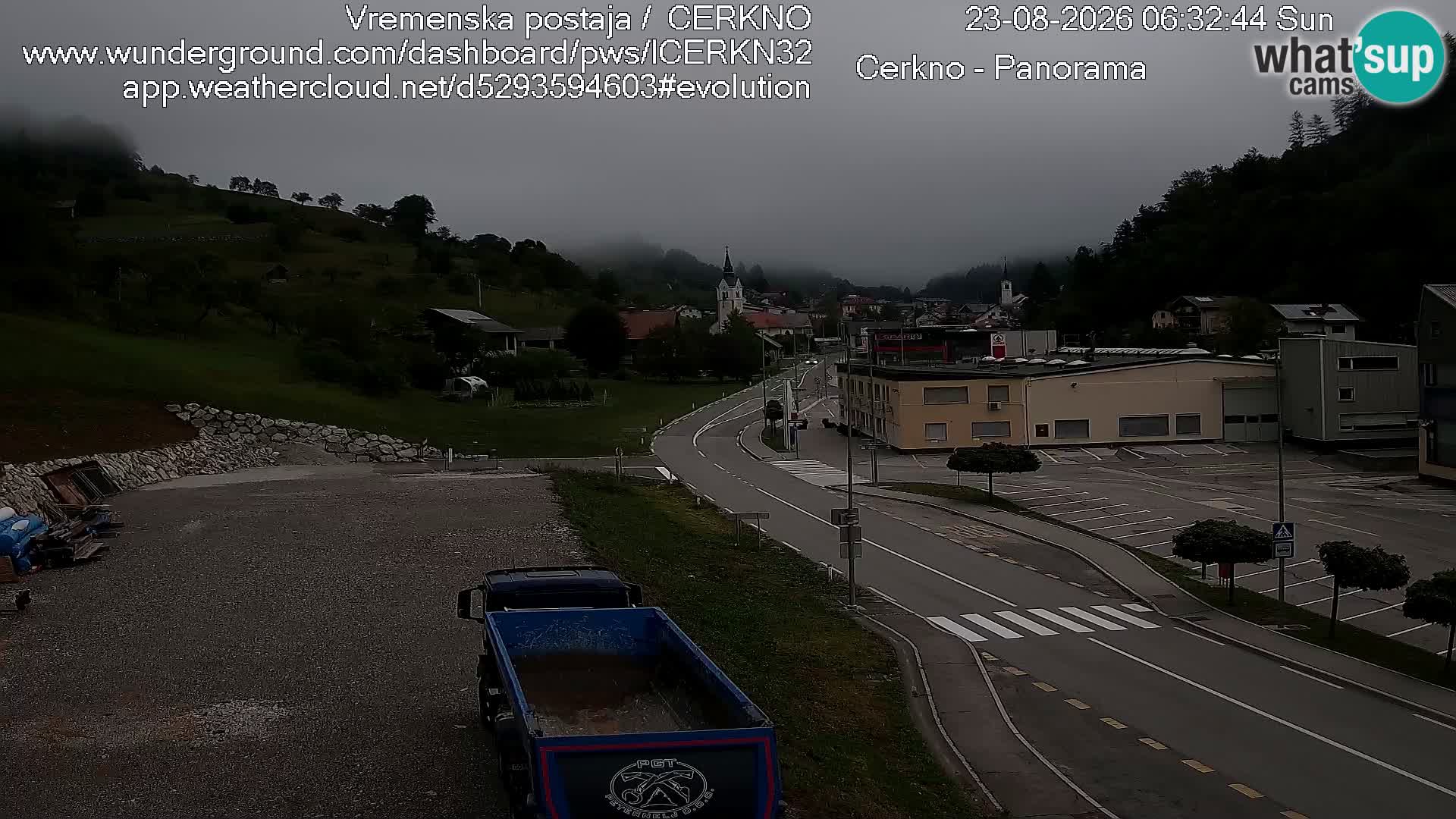 Cerkno Stadteingang Live-Webcam