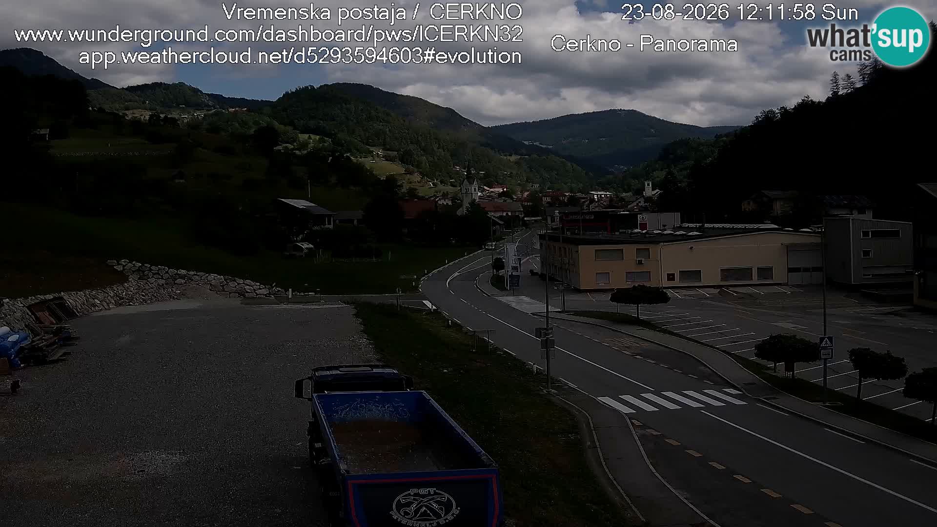 Webcam Ingresso Città di Cerkno