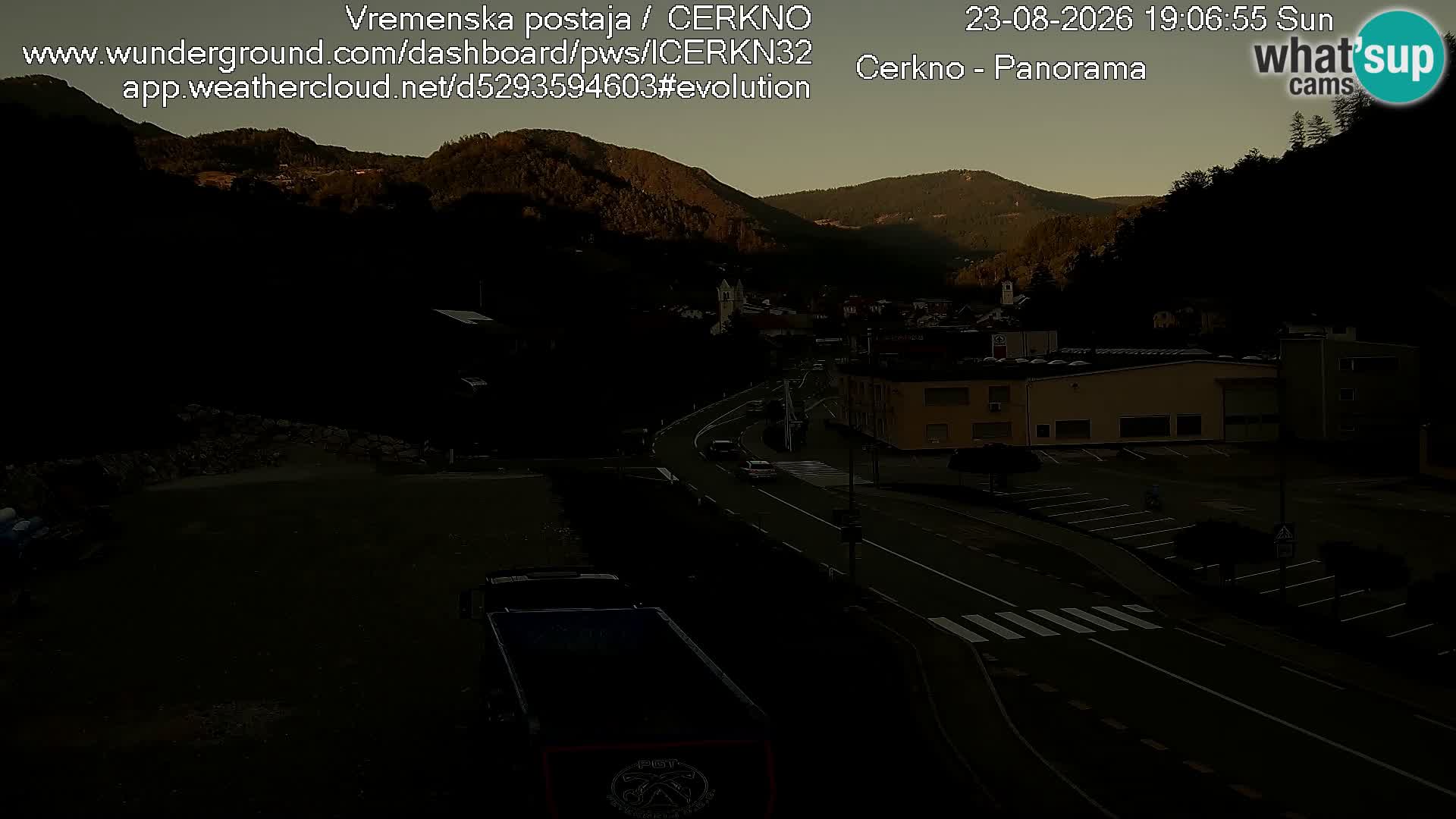 Cerkno Stadteingang Live-Webcam
