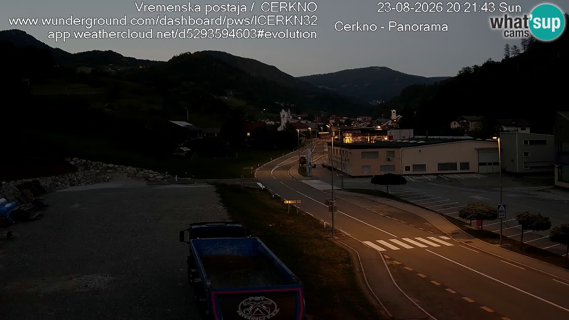 Cerkno Stadteingang Live-Webcam