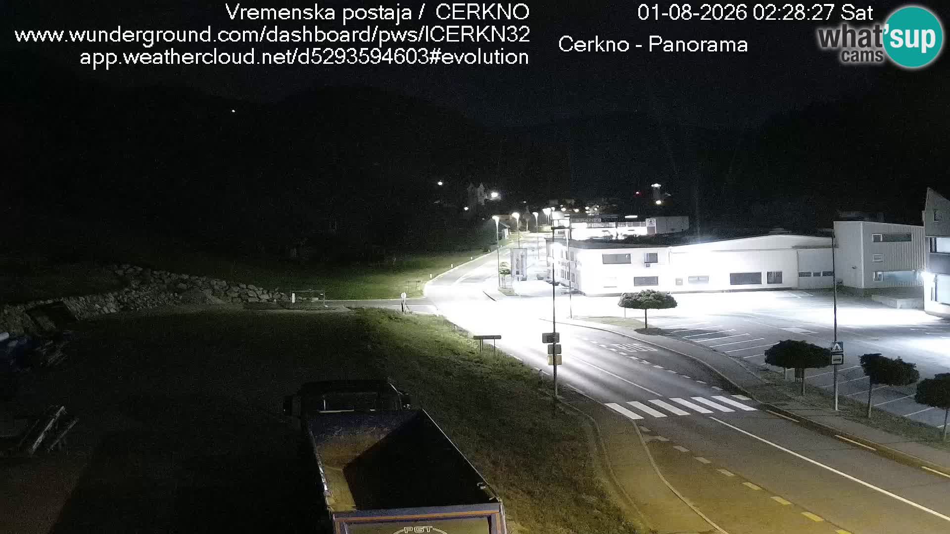 Cerkno ulaz u grad – Kamera uživo