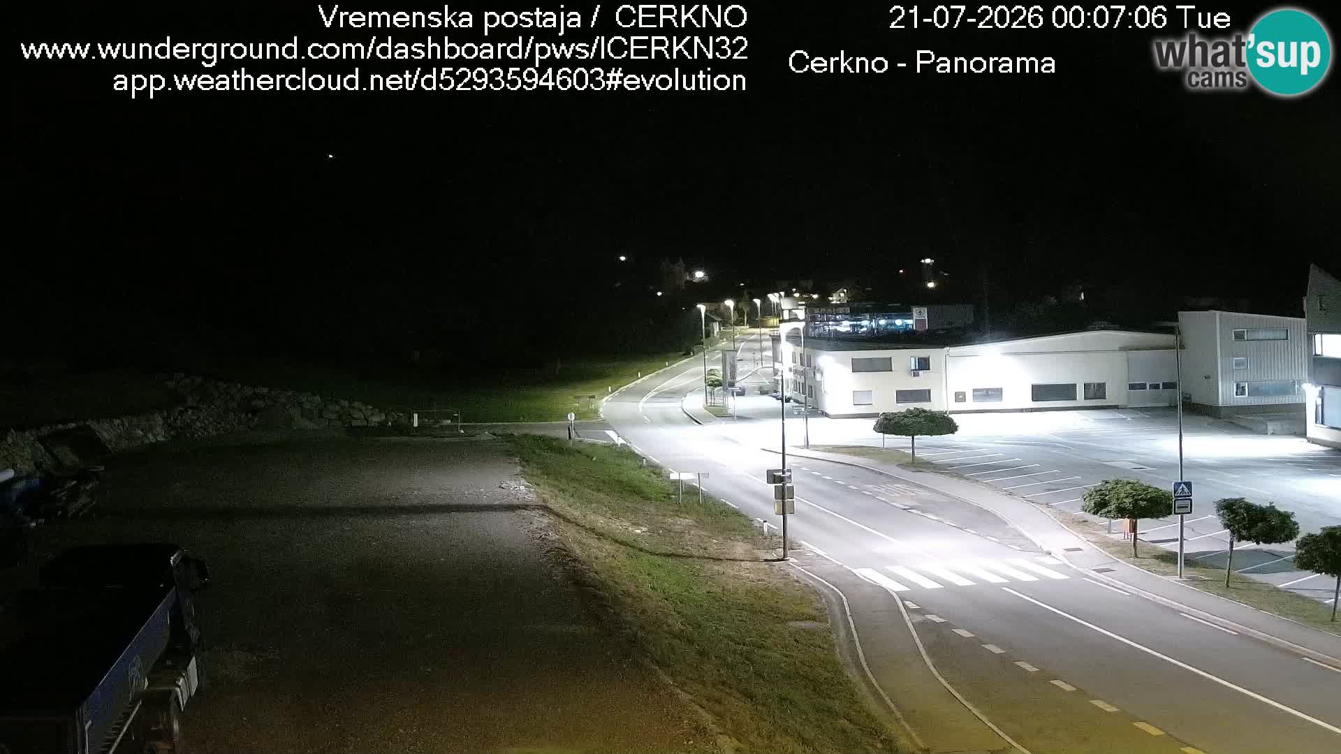 Webcam Ingresso Città di Cerkno