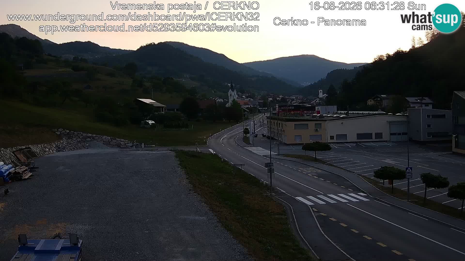 Cerkno vhod v mesto