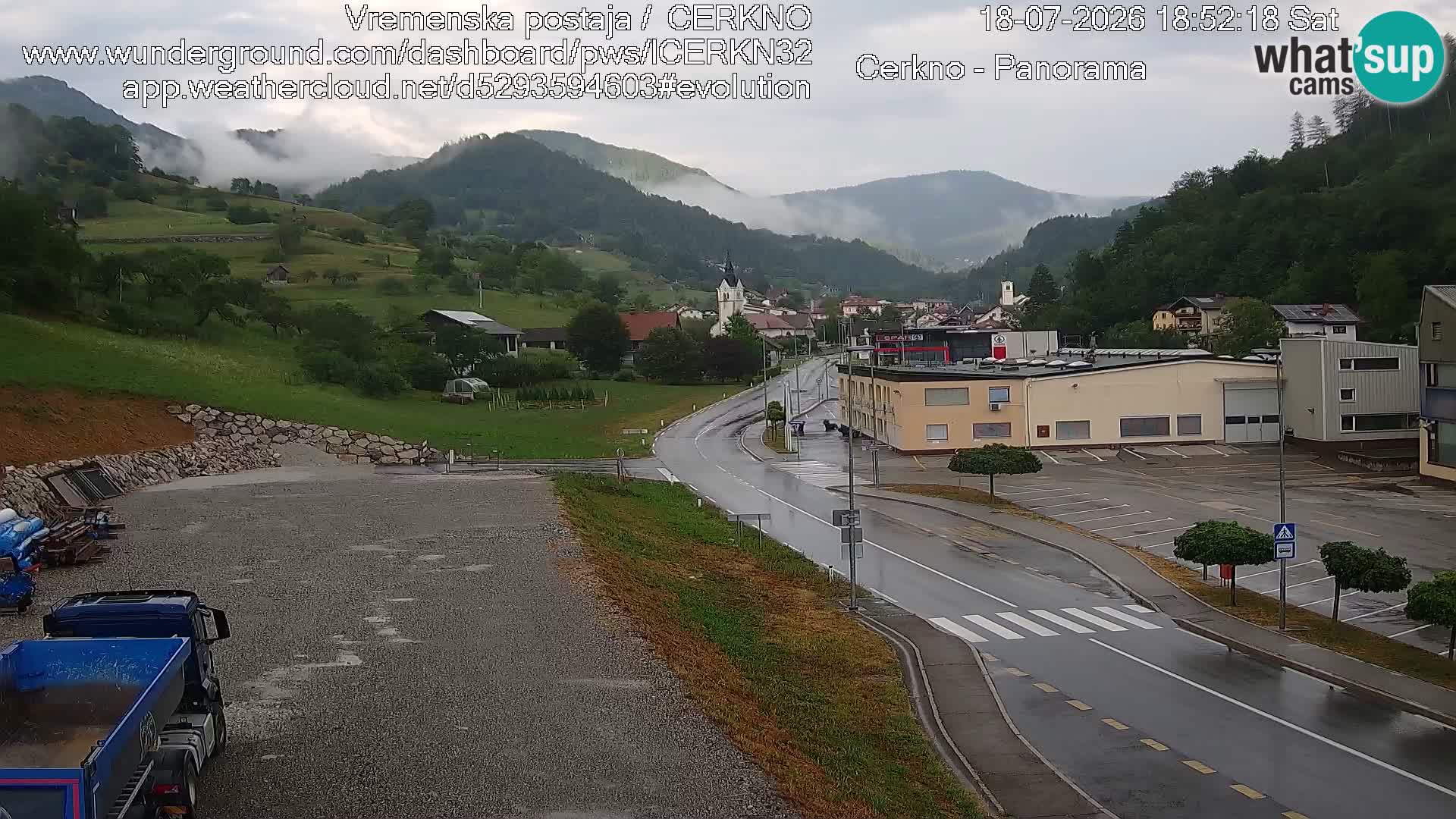 Webcam Ingresso Città di Cerkno