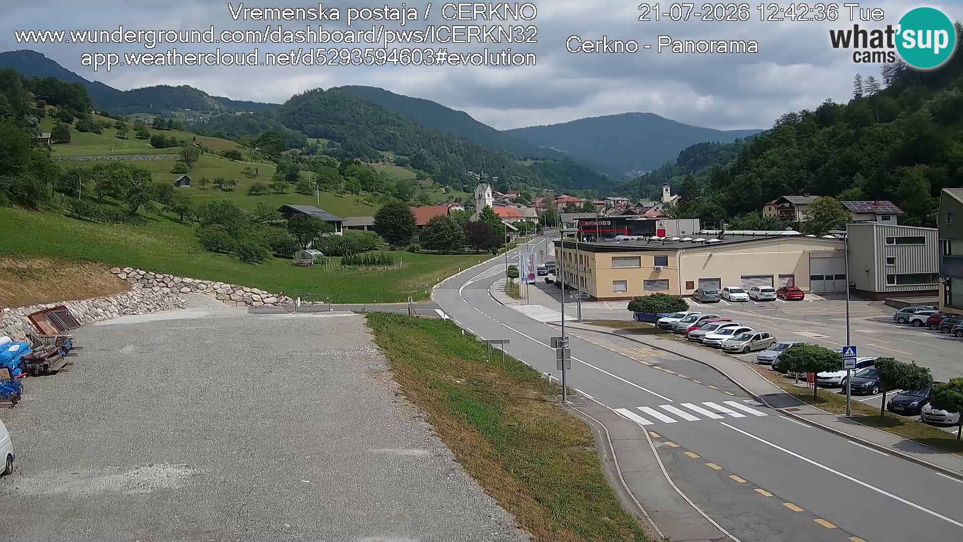 Cerkno vhod v mesto