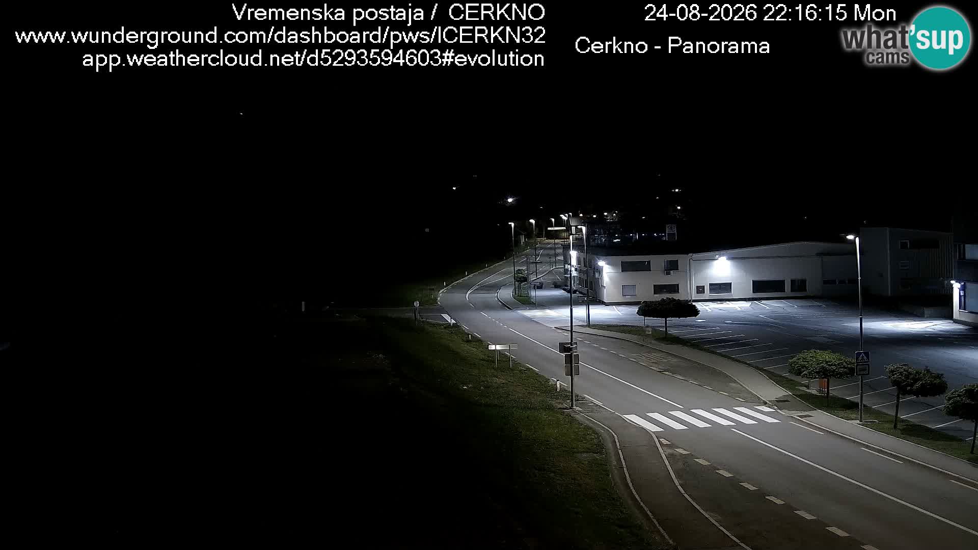 Cerkno Stadteingang Live-Webcam