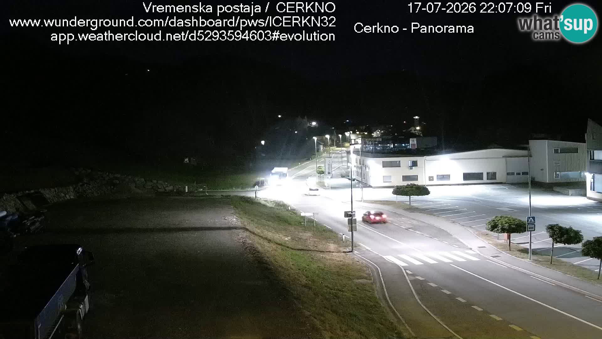 Cerkno ulaz u grad – Kamera uživo