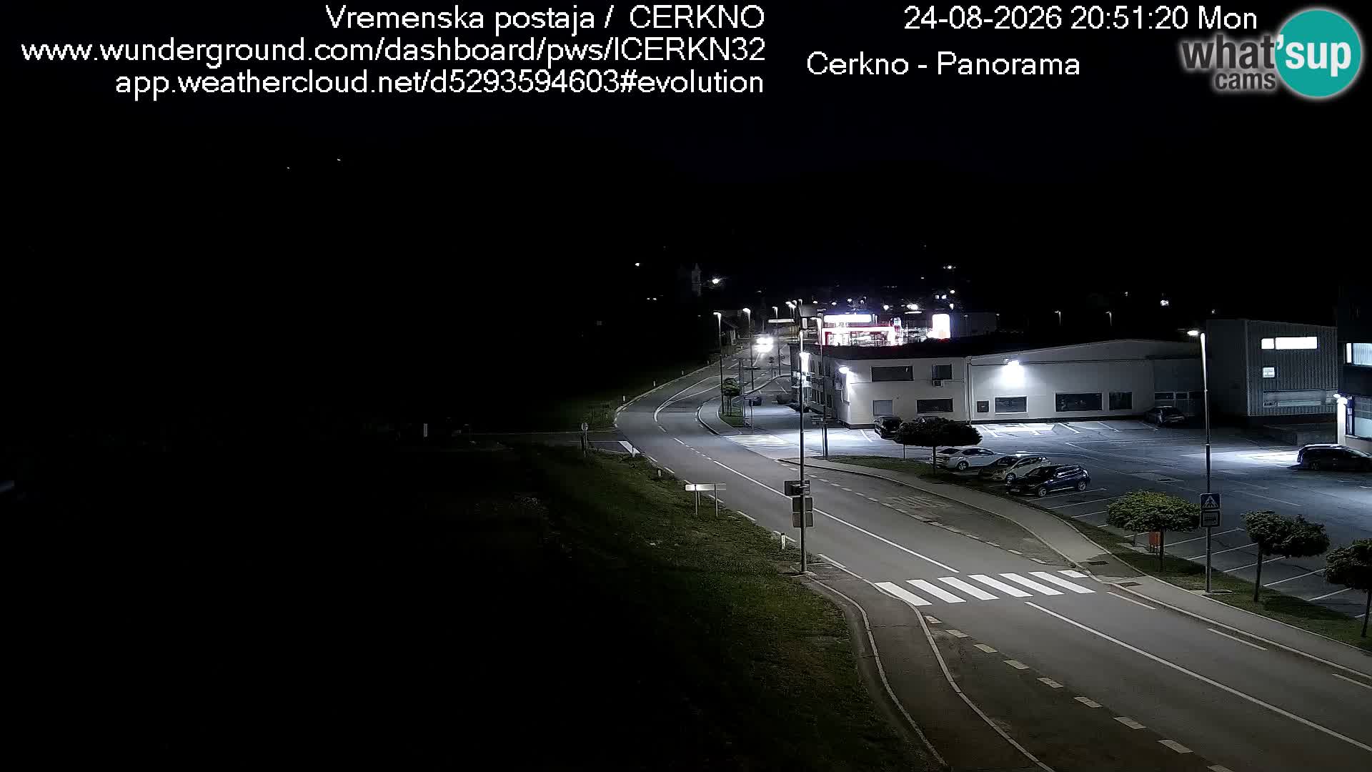 Webcam Ingresso Città di Cerkno