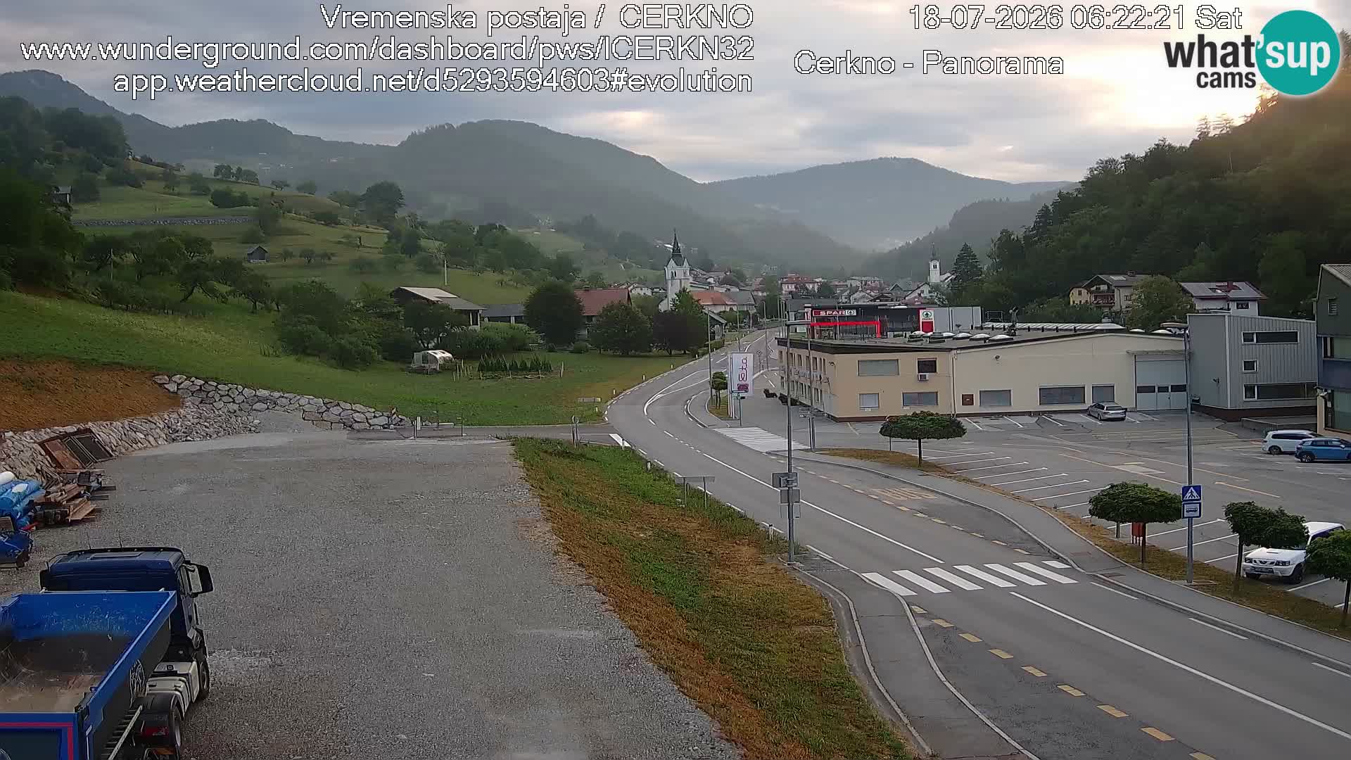 Webcam Ingresso Città di Cerkno