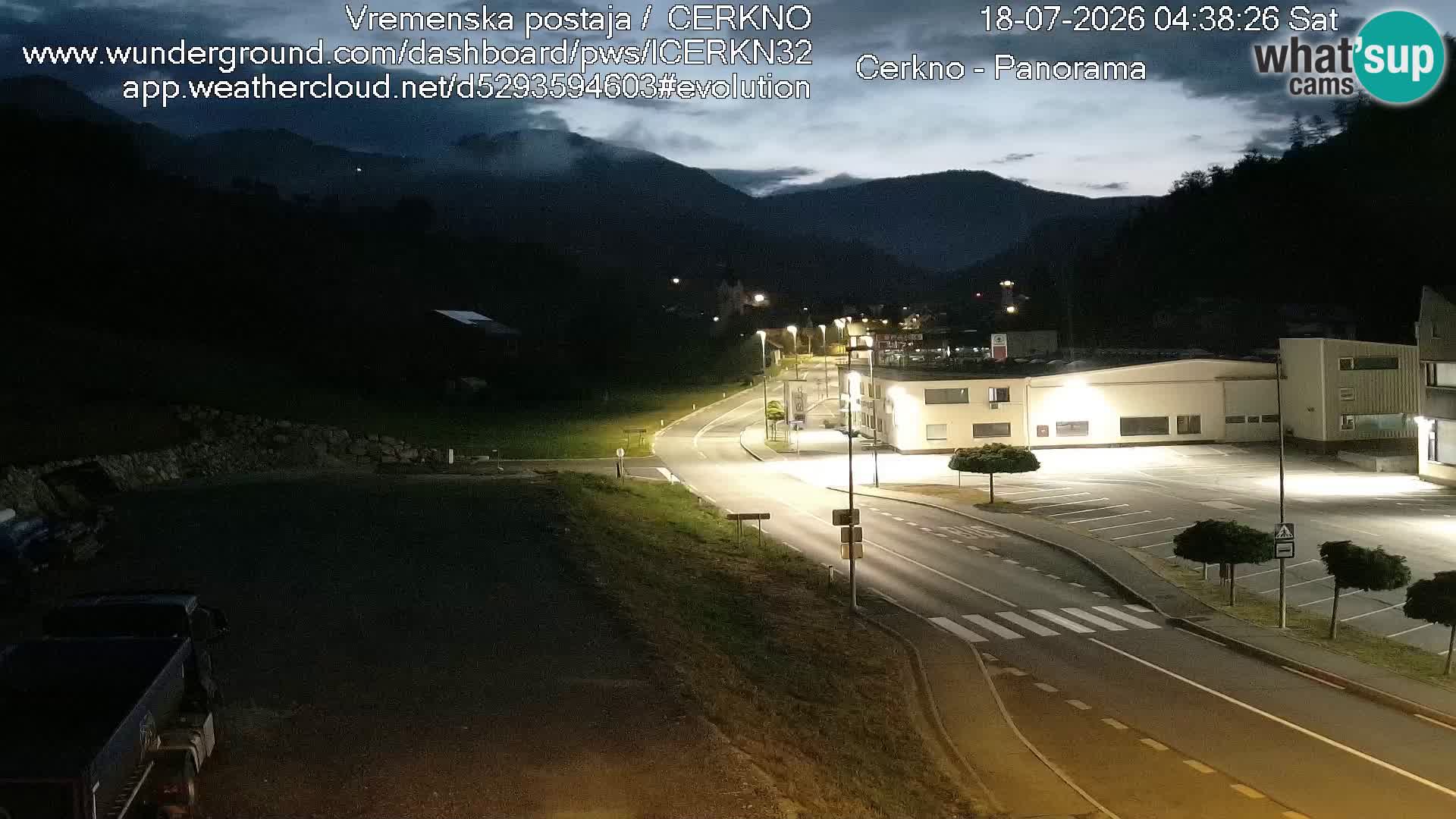 Webcam Ingresso Città di Cerkno