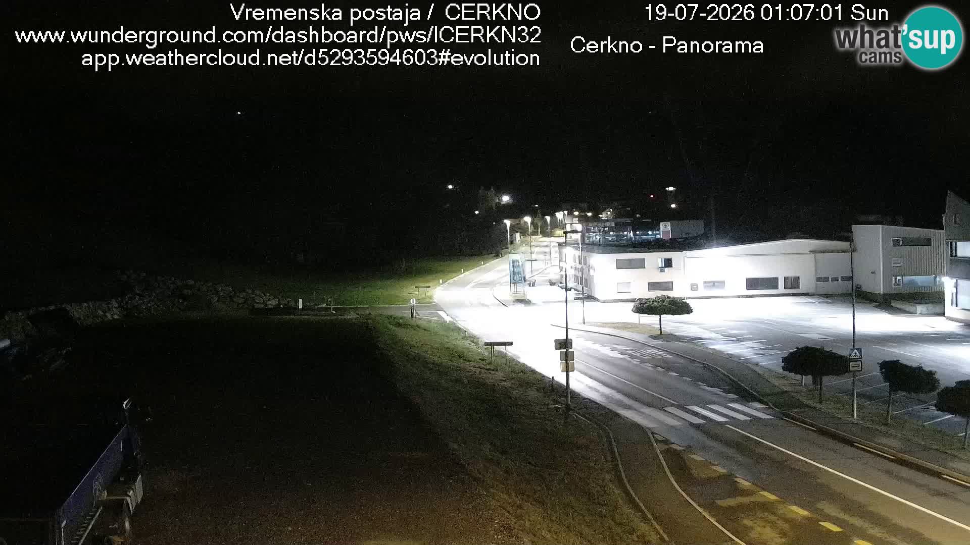 Cerkno ulaz u grad – Kamera uživo