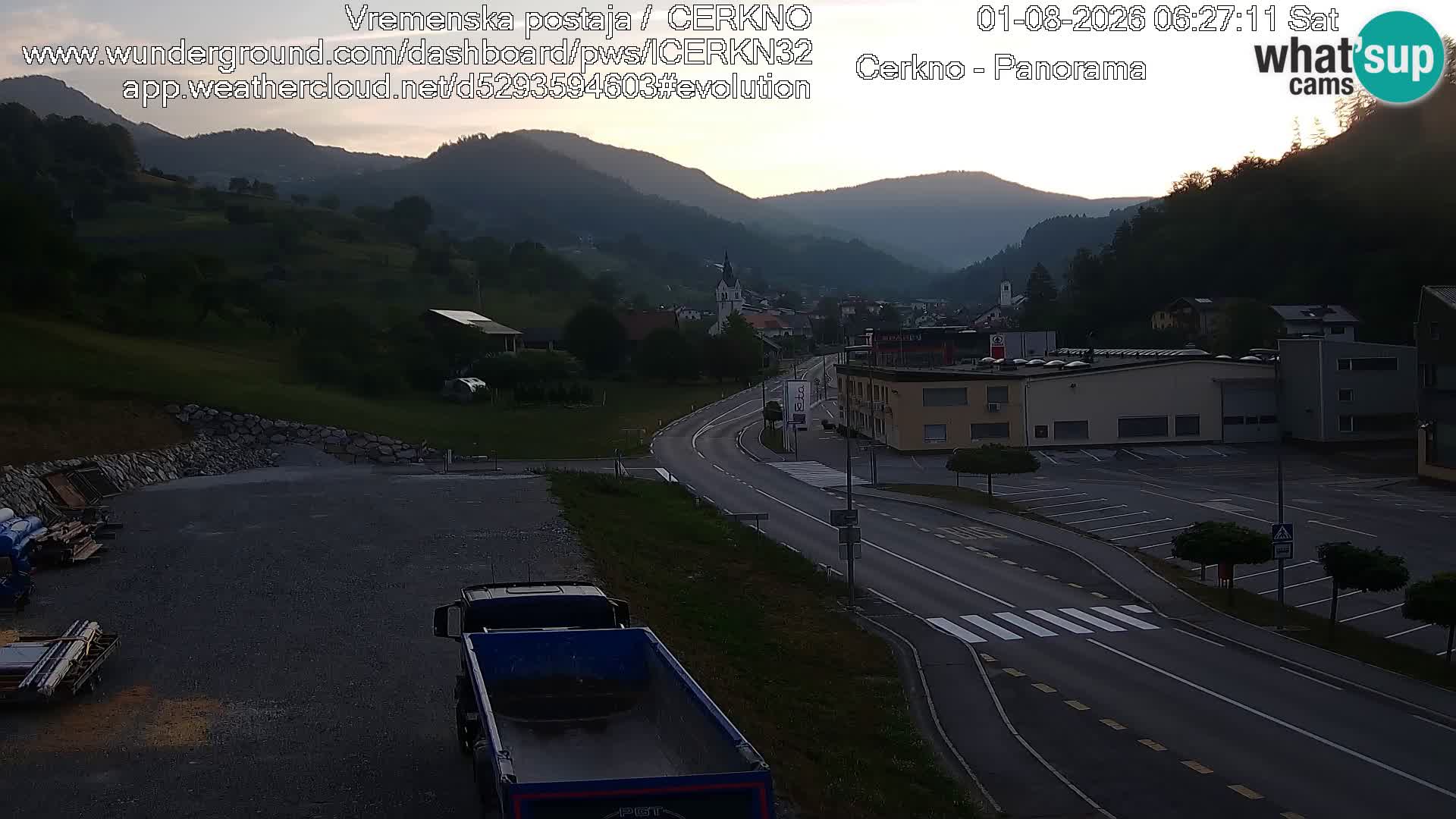 Cerkno vhod v mesto