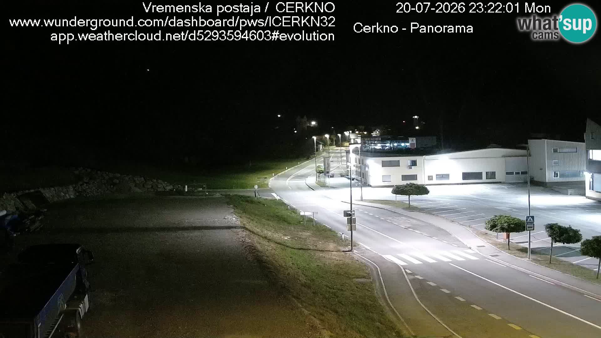 Cerkno ulaz u grad – Kamera uživo